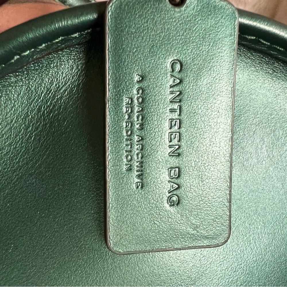 Coach Legacy Canteen Bag in Metallic Leather F29794 “A Coach Archive Re-Edition” - Picture 4 of 7